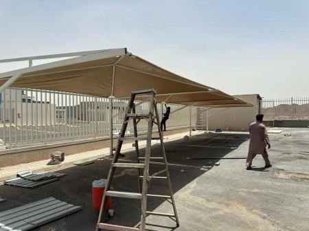 تركيب مظلات سيارات بالمدينة المنورة | أفضل الأسعار وضمان 10 سنوات